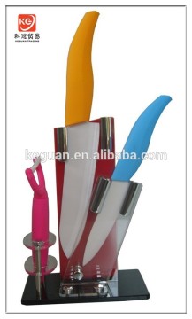CT-74 non toxic colorful PP handle ceramic knife