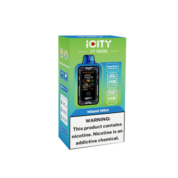 Disposable vape iCity CT 35000 puffs Touch Button