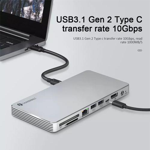 10 in 1 Thunderbolt 3 Docking Station