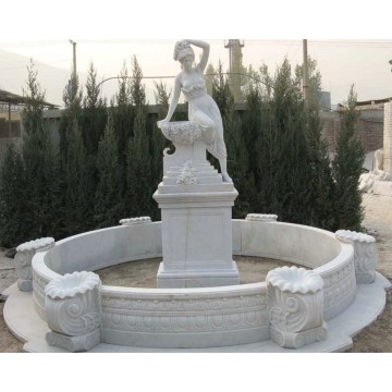 Fontana del giardino di scultura di pietra