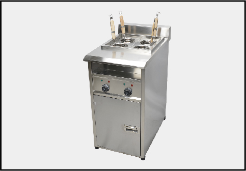 Commercial pasta cooker for restaurants