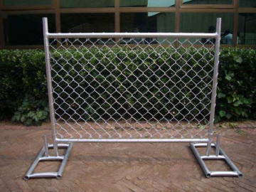 Heavy-Duty Portable Chain Link Fence Panels