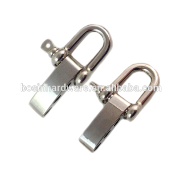 Fashion High Quality Metal Adjustable Stainless Steel Shackle Wholesale