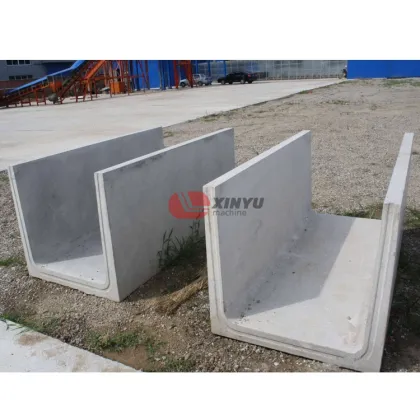 Prefabricated Concrete Products: U Shaped Wet Casting Box Channel Ducts Mold