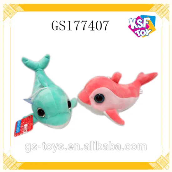 13 Inch Emulational Plush Dolphin Can Hang A Wall