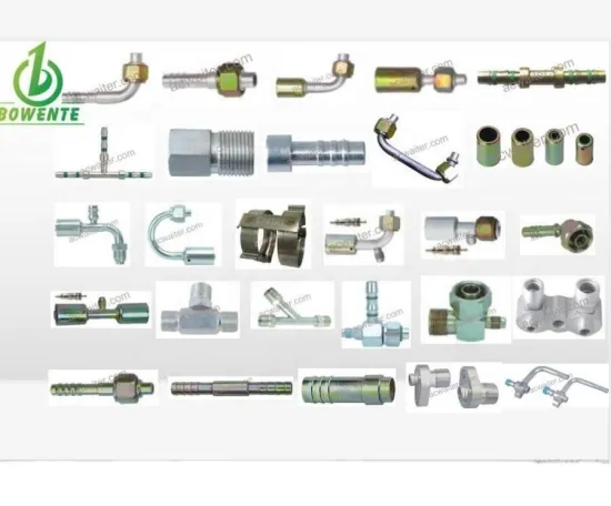 Aluminum Steel Iron Auto Air Conditioning Pipe Hose Fittings for Cars