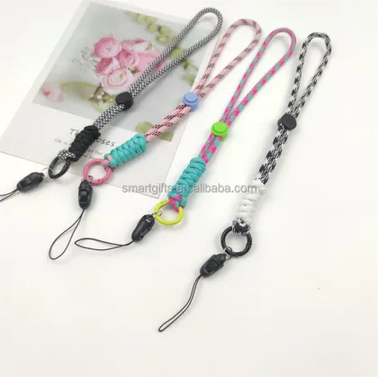 2 Color Custom Phone Chain Silicone Mobile Phone Lanyard