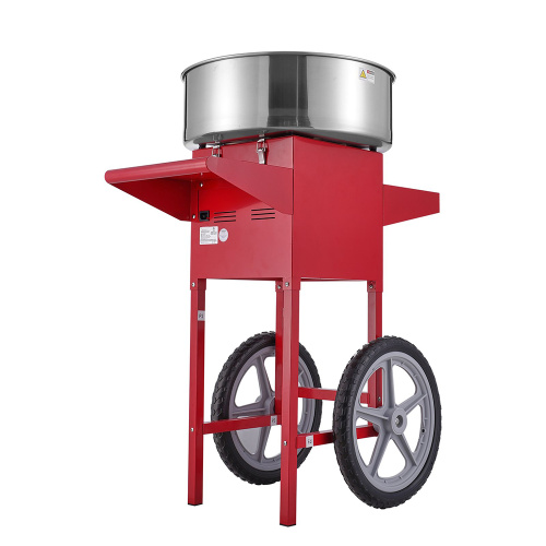 Hard Candy Candy Floss Maker Commercial Candy floss machine with cart Supplier