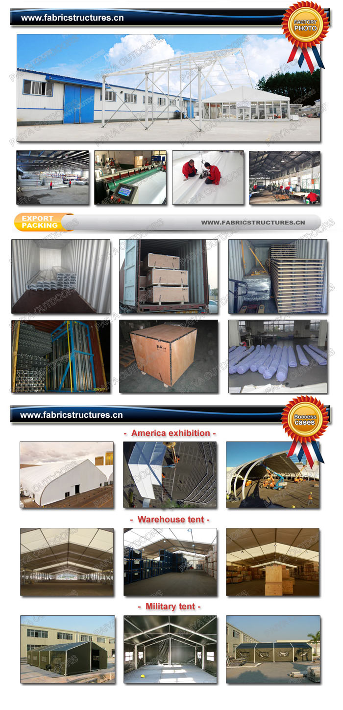 10m Industrial Tent for Permanent Storage