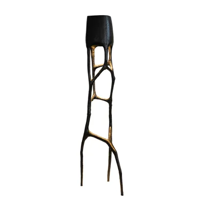Nordic Modern Elegant Fork Design Standing Floor Lamp