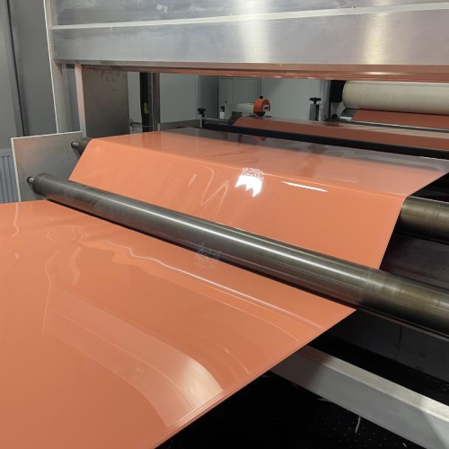  super matte Orange High Gloss PETG Decorative Film Manufactory