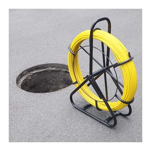 cable duct rodder cable pulling fiberglass conduit duct rodder 100m price Manufactory