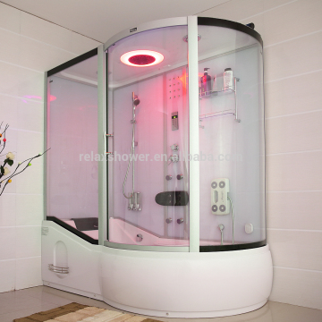 The Right Side Cheap Price White Color Steam Shower Cabin