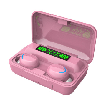 HIFI Stereo LED Display F9 Wireless Earbuds with 9D Waterproof TWS Headphones with ANC