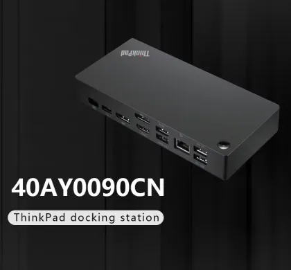 Lenovo ThinkPad USB Type-C Dock: Universal Multi-Function Hub Adapter Docking Station