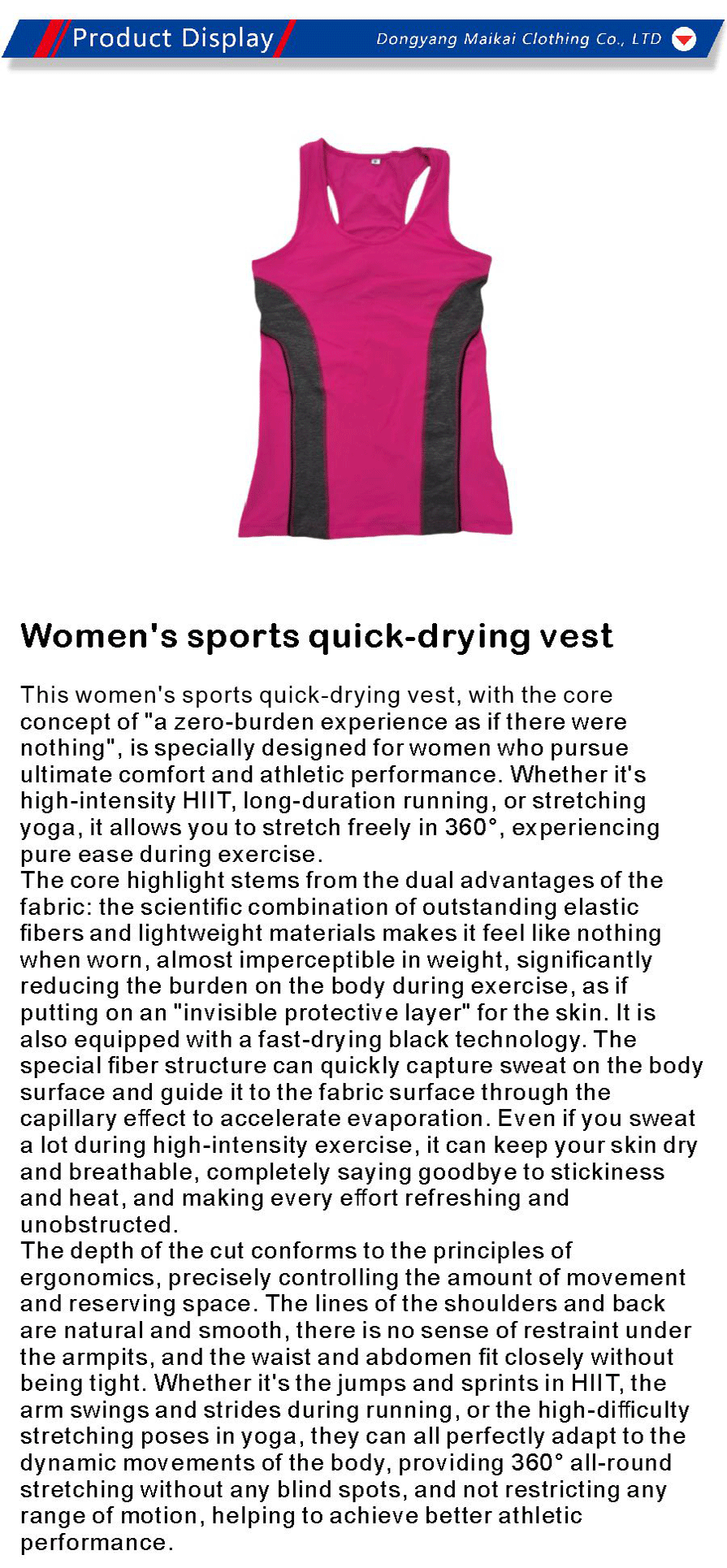 Women's Sports Top-xiangqing1-MK123