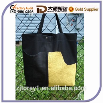 OEM Production Recycled Canvas Mock Up Tote Bag Shopping Bag