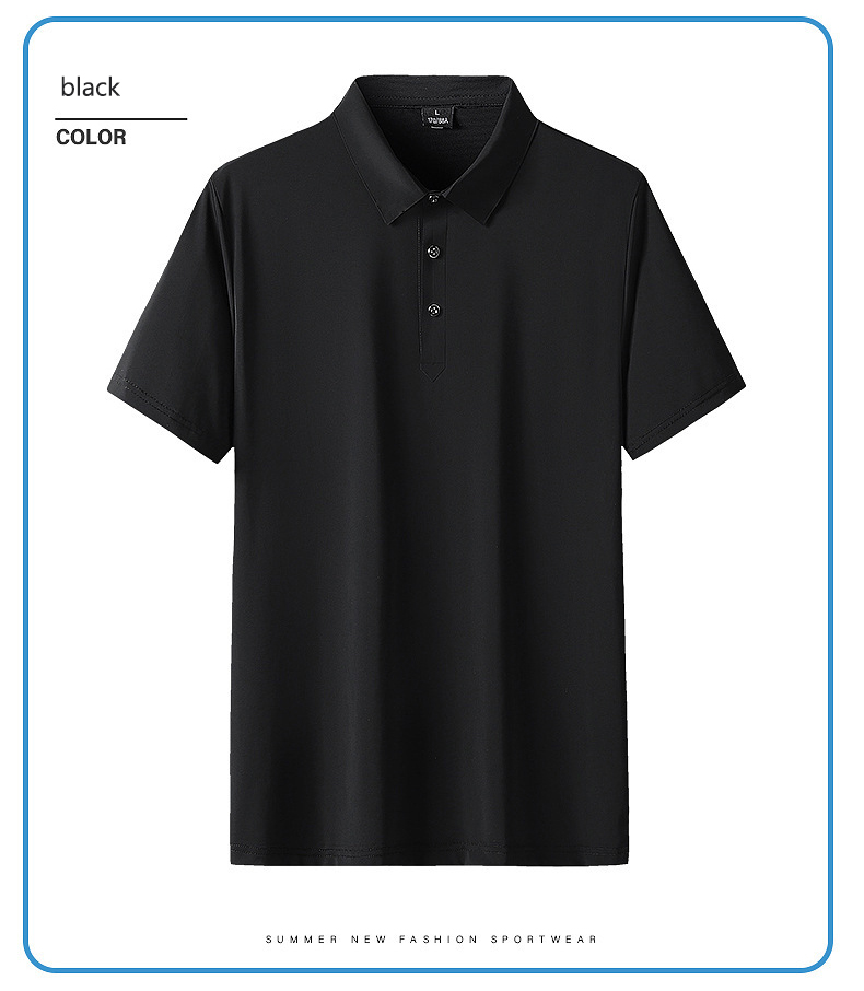 Black Men's Polo Shirts