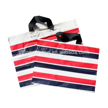 pretty printing custom rope handles plastic bags