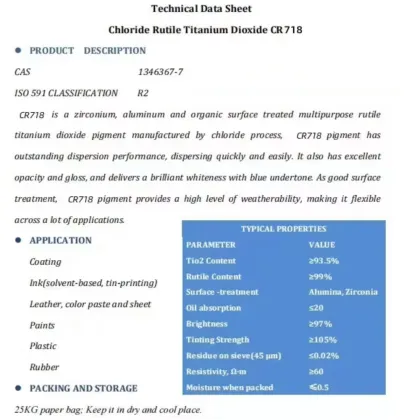 Titanium Dioxide in Color Technology and Applications