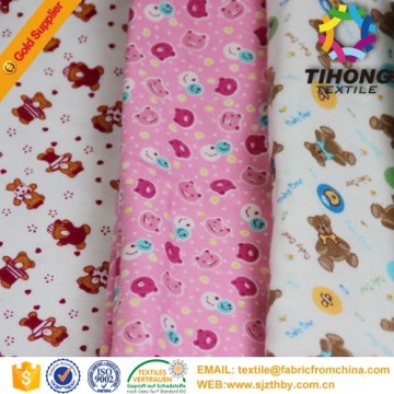alibaba hot slae cotton flannel fabric for bed sheet