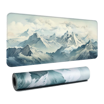 Extended Anti-Slip Full Printing Desk Mouse Pad for Office Use