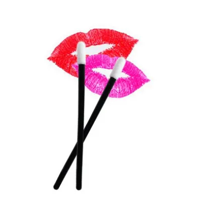 Disposable lint free Lipstick brush wand applicator