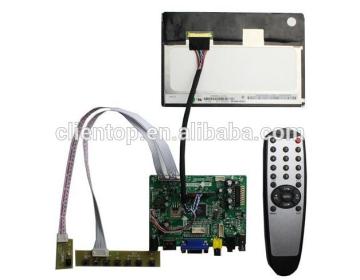 HDMI+VGA +AV +Audio LCD controller board +N070ICG-LD1 7inch LCD panel 1280*800 +LVDS cable +Remote control +OSD keypad