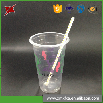Selling custom printed blister beverage 50ml disposable plastic juice cup