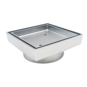 ND314 Innada 115x115mm Brass Chrome Pollated Blootroom Stream Drain