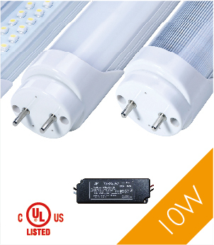 2ft Tube 10W T8 LED with cUL UL