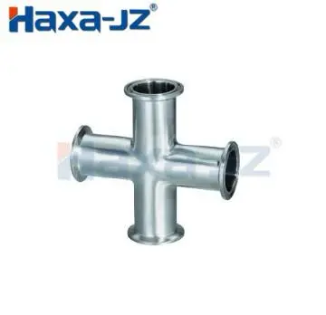 Stainless Steel Sanitary Clamped Cross