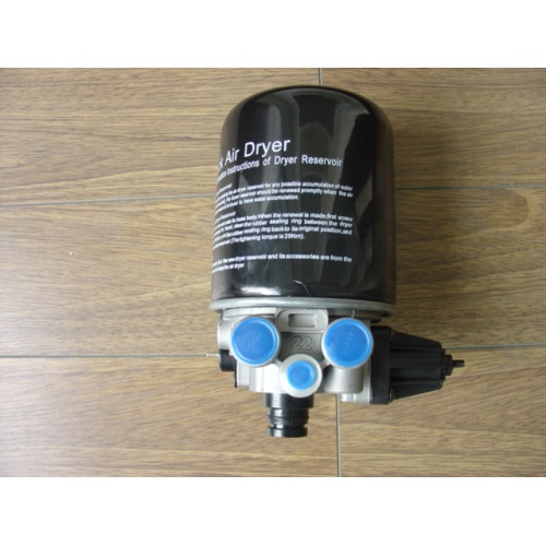 Single cannister air dryer