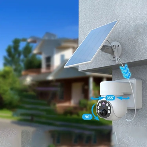 4G Outdoor LTE Solar Powered Security Camera