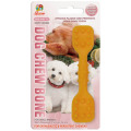 Percell 4.5 &quot;Dura Chew Toy Dumbbell Roasted Chicken Scent