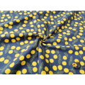 145x50cm Autumn new cherry sanding printed fabric girl shirt dress cotton clothing fabric 230g/m