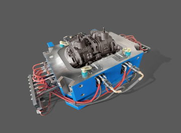 Automotive Shock Tower High Pressure Die Casting Tool