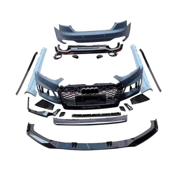 Wholesale Audi A5 S5 2017-2020 RS5 Style Body Kit - Front & Rear Bumper Assembly, Rear Diffuser with Tips