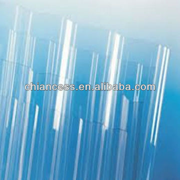 From China PC corrugated panel roofing polycarbonate sheet
