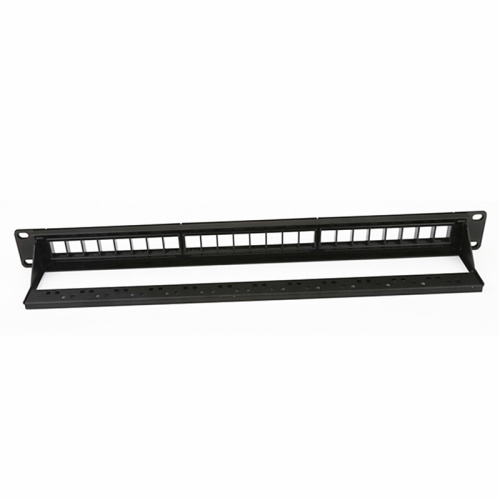 19 &quot;1U UTP Blank Patch Panel 24 Ports