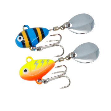 10g 2.1cm Metal Mini VIB Fishing Lure with Spoon Tackle