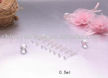 0.5ml glass vial for perfume sample use