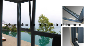 Powder Coated Aluminium Profile Awning and Fix Window
