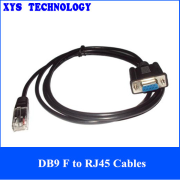 RJ45 to DB9 Cable Male to Female Cables