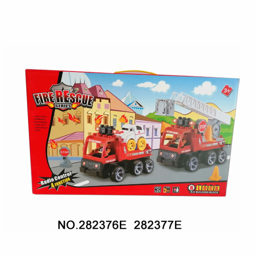4CH Assemble RC Fire Car Juguetes para niños pequeños