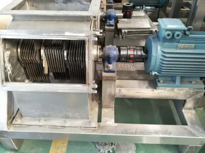 industrial fruit and vegetable crusher by stainless steel