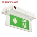 Señales de salida de emergencia impermeables LED IP65 LED