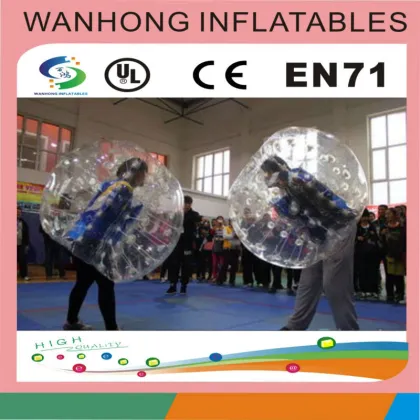 Crazy plastic human inflatable bumper ball/inflatable bumper bubble ball
