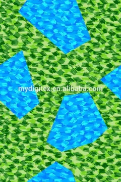 New digital print silk fabric