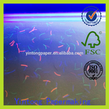 security UV fiber paper